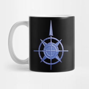 Pointing The Way - compass symbol Mug